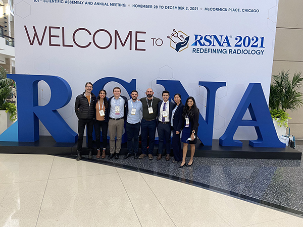 A group of UCSF Radiology Residents and Fellows at RSNA