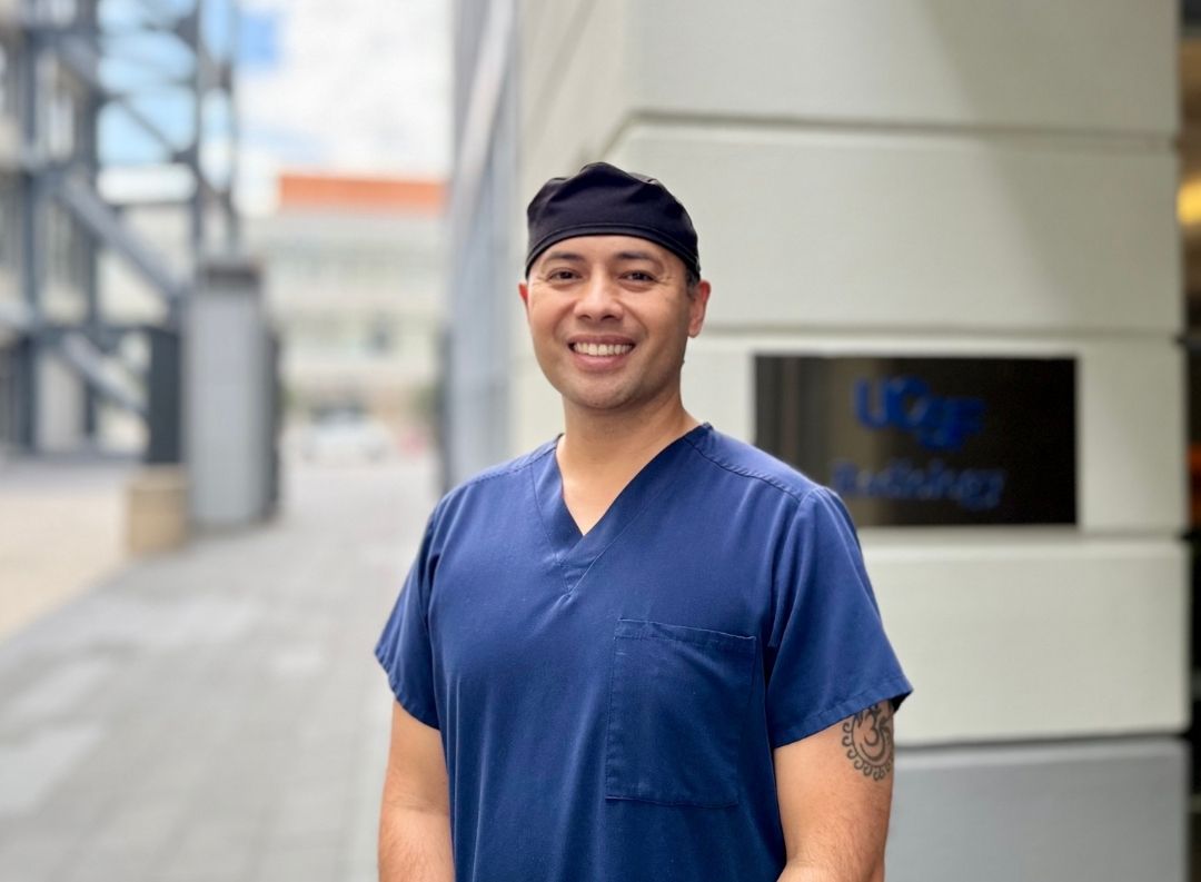 Romeo Paguyo, RN, of UCSF Imaging