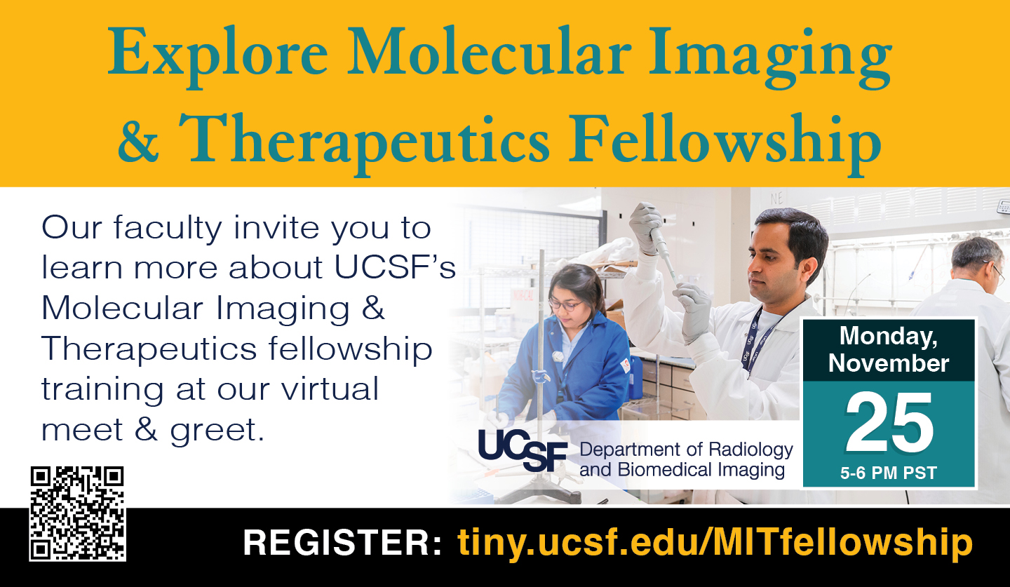 Explore Molecular Imaging & Therapeutics Fellowship Nov. 25, 2024