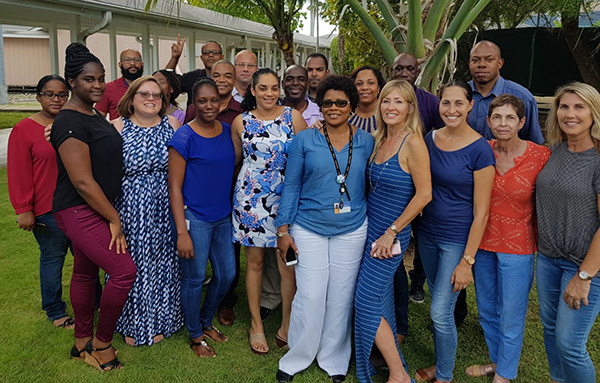 Loretta Strachowski, MD, led a four-day breast imaging workshop on the island of Grand Cayman for the Health Services Authority (HSA) Hospital and followed up with a three-day workshop in 2019 to radiologists and OB/GYNs.