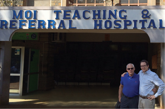 David Avrin, MD, PhD, (left) and Marc Kohli, MD