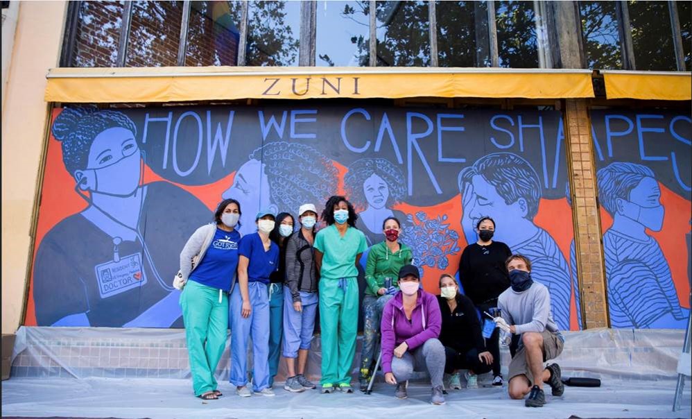 Thank you to all UCSF Health Radiology workers. Some are pictured here.