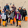 Beach Cleanup volunteer
