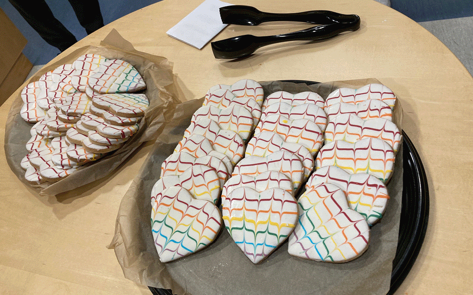 collage of UCSF Pride celebrations