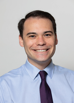 Brandon Fields, MD Man wearing tie