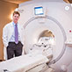 Dr. Thomas Hope with PET/MRI Scanner