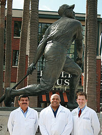 IR research directors at AT&T park, China Basin