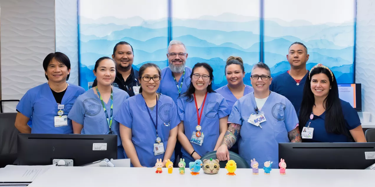 Nursing team at UCSF Parnassus Heights