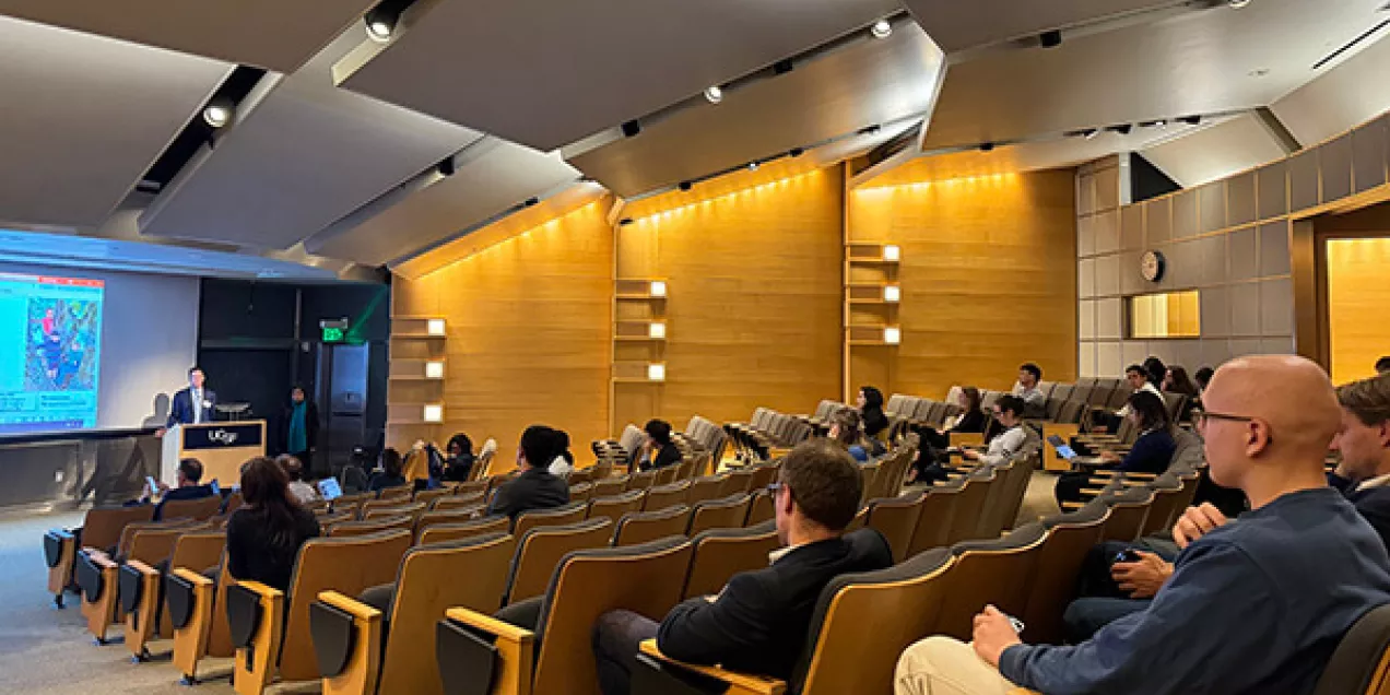 Presentations in Genentech Hall