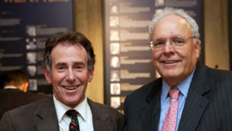 2012 Margulis Alumnus Lecture Robert Brasch, MD and Lecturer Herbert Y. Kressel, MD, graduates of the UCSF Radiology Residency, 1976.