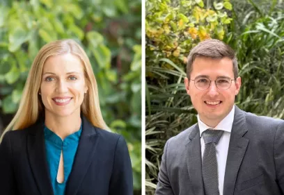 Radiologists Drs. Harrison and Feuerriegel