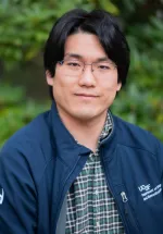 Joshua Chon outdoors at UCSF Parnassus campus