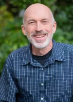 John Houde smiling for photo at UCSF Parnassus Heights campus