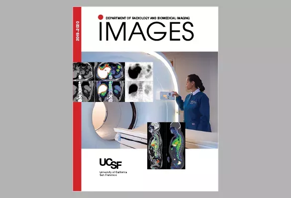 2019–2020: IMAGES cover showing a patient beside a large imaging scanner with multiple diagnostic images overlaid.