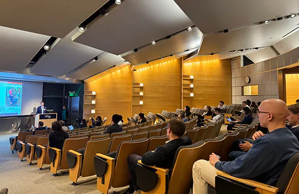 Presentations in Genentech Hall
