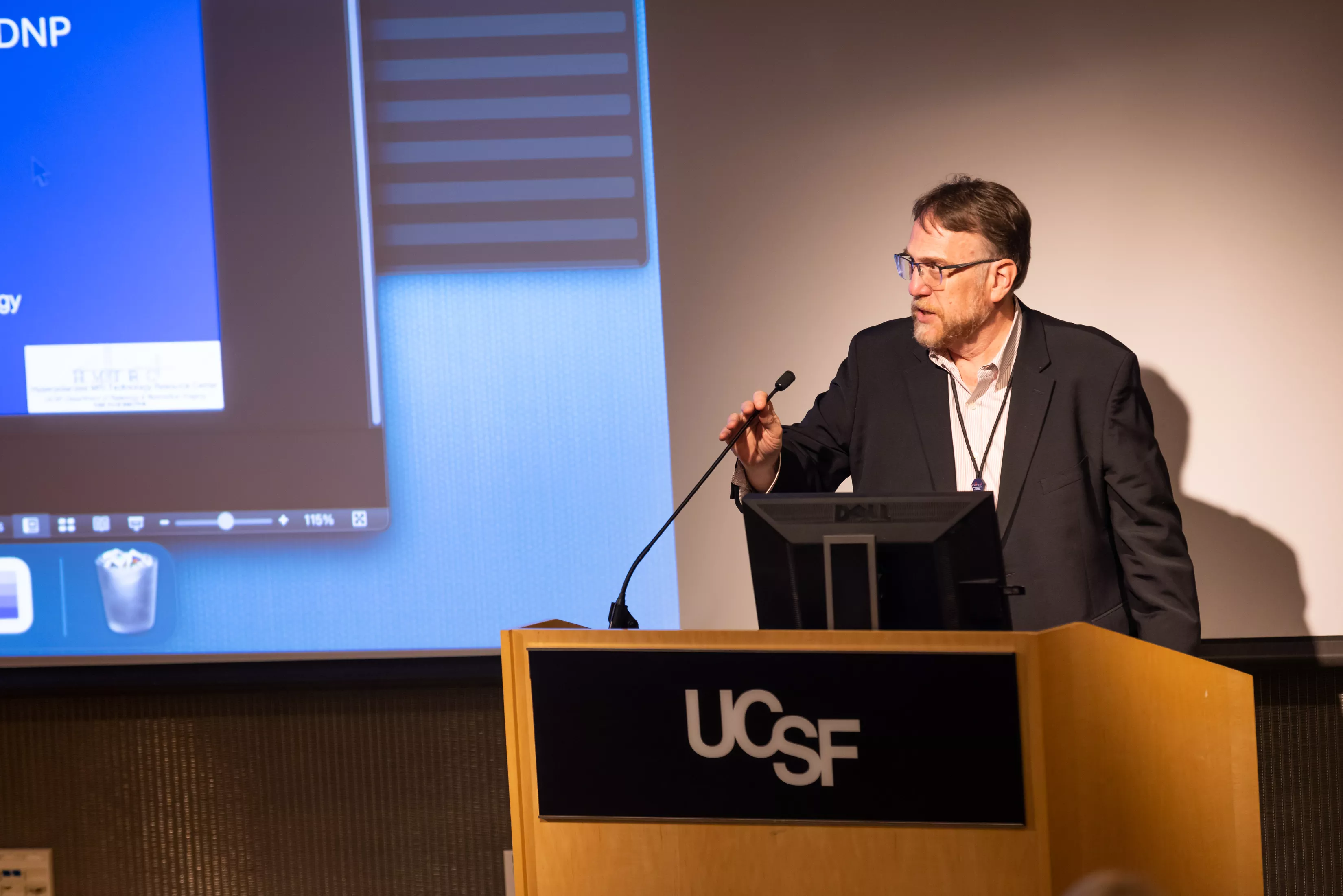 Dan Vigneron speaking at conference