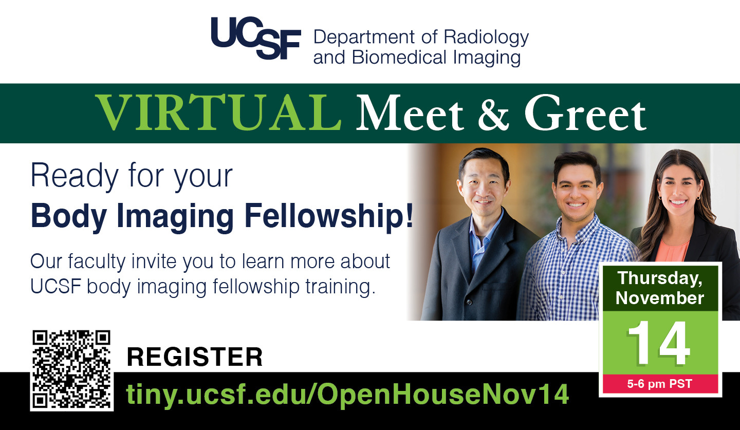 Fellowship Program Meet and Greet Nov. 14 at 5-6 pm PST