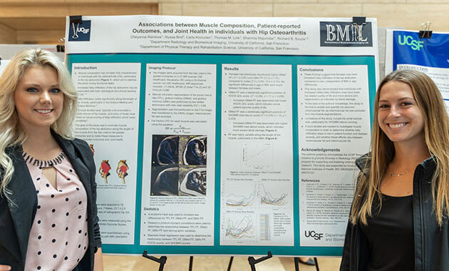 Cheyanne Rainbow presents her work with PI's, Dr. Alyssa Bird (pictured) and Dr. Richard Souza during the Summer of 2019