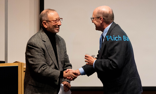 Margulis Alumnus Lecture,  Peter Moskowitz, MD and Richard Barth, MD