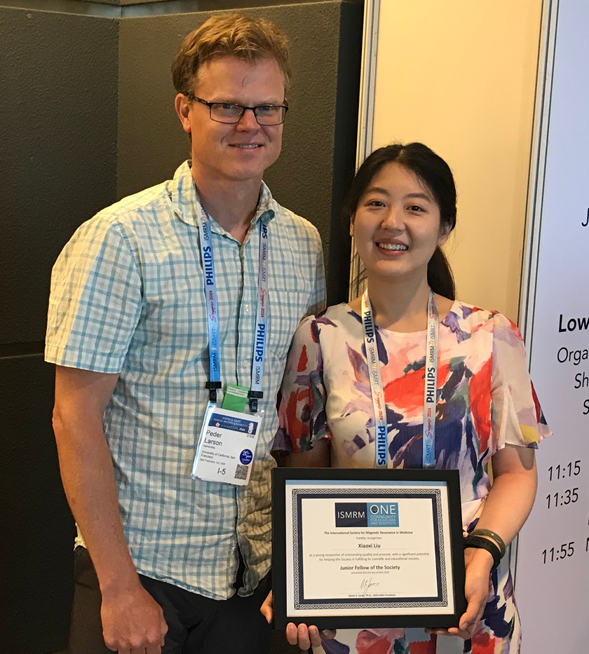 Peder Larson and Xiaoxi Liu