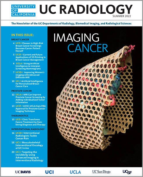 UC Radiology Summer 2022 Newsletter cover