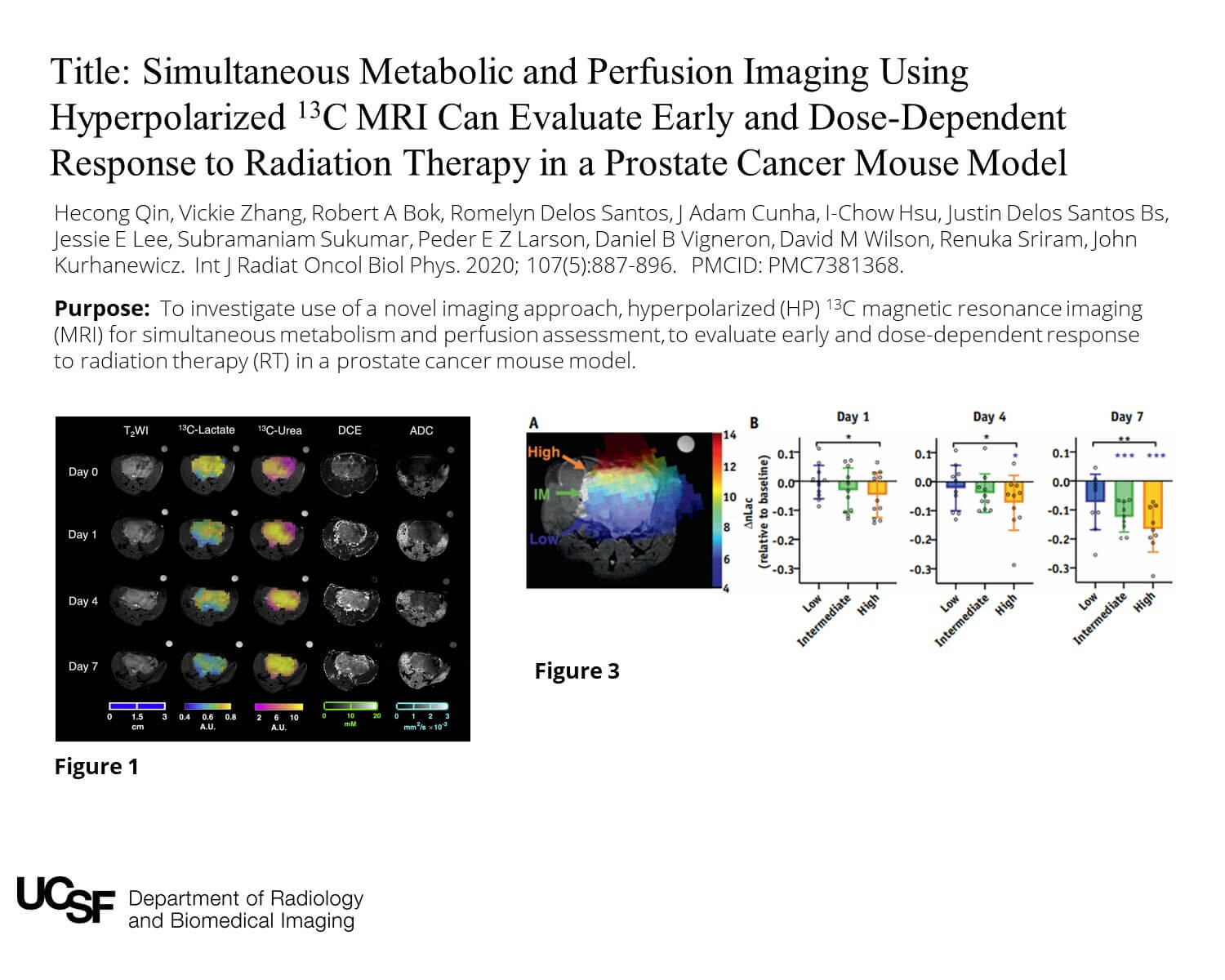 Daniel B. Vigneron Lab | UCSF Radiology